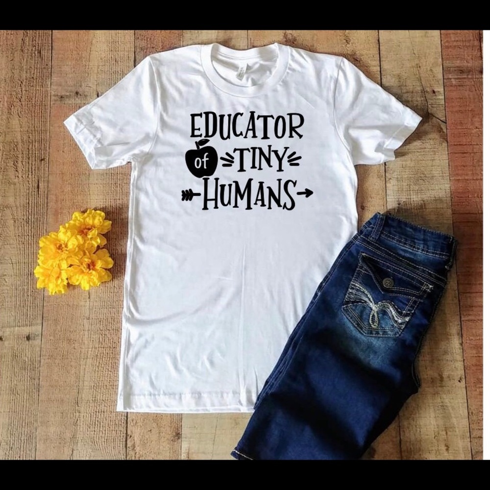 Teacher customizable unisex tee